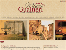 Tablet Screenshot of gualtierimuseum.it